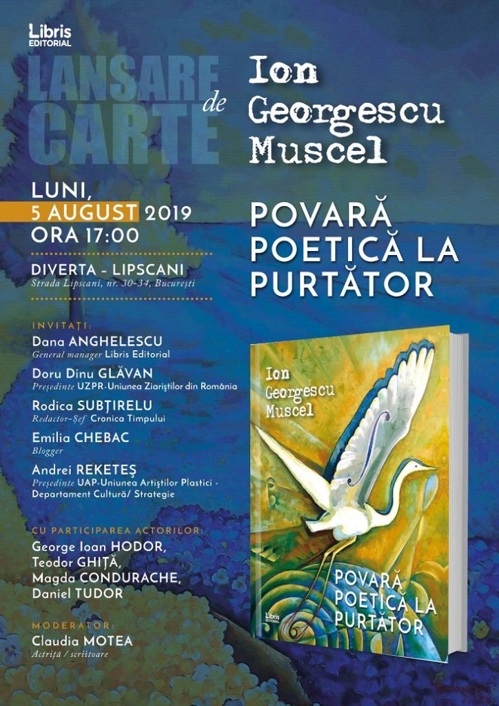 Book launch and painting POETIC BURDEN AT THE BEARER 
- Bucharest, DIVERTA-Lipscani 
