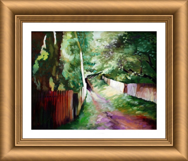 Street from Godeni