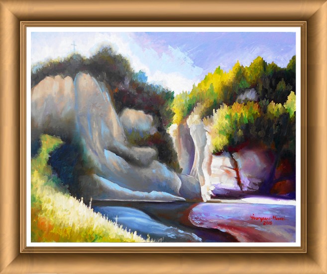 Landscape in Buzau